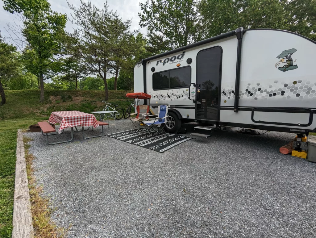 travel trailer with toyota tacoma